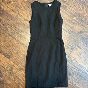 H&M Black Sleeveless Mini Dress